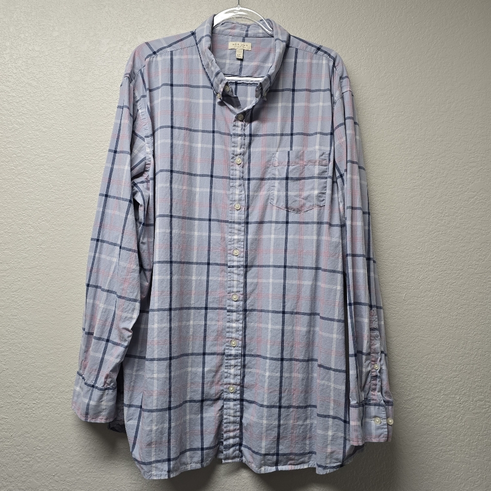 Sonoma Goods For Life Plaid Button Down Shirt